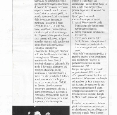 uct marat-sade 95